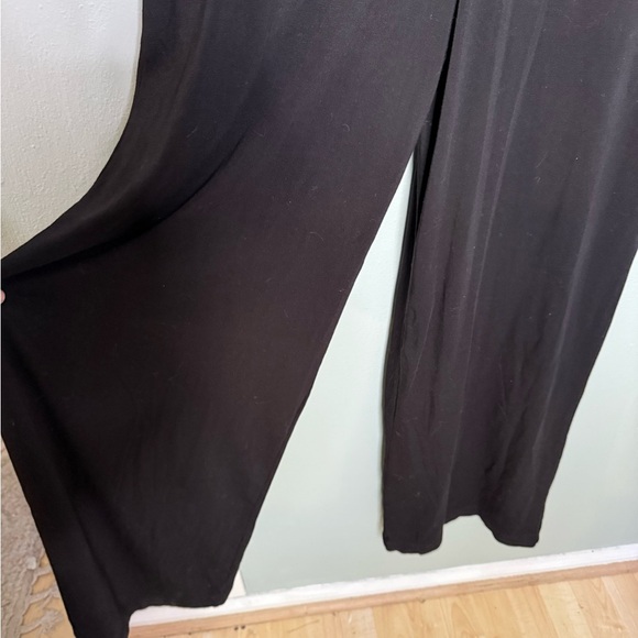 Thom Krom long sleeve jumpsuit in black minimalist attire comfort - Picture 8 of 9